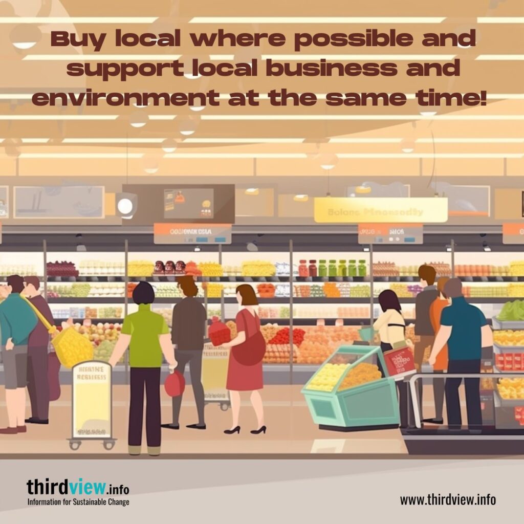 Shop Local Where Possible