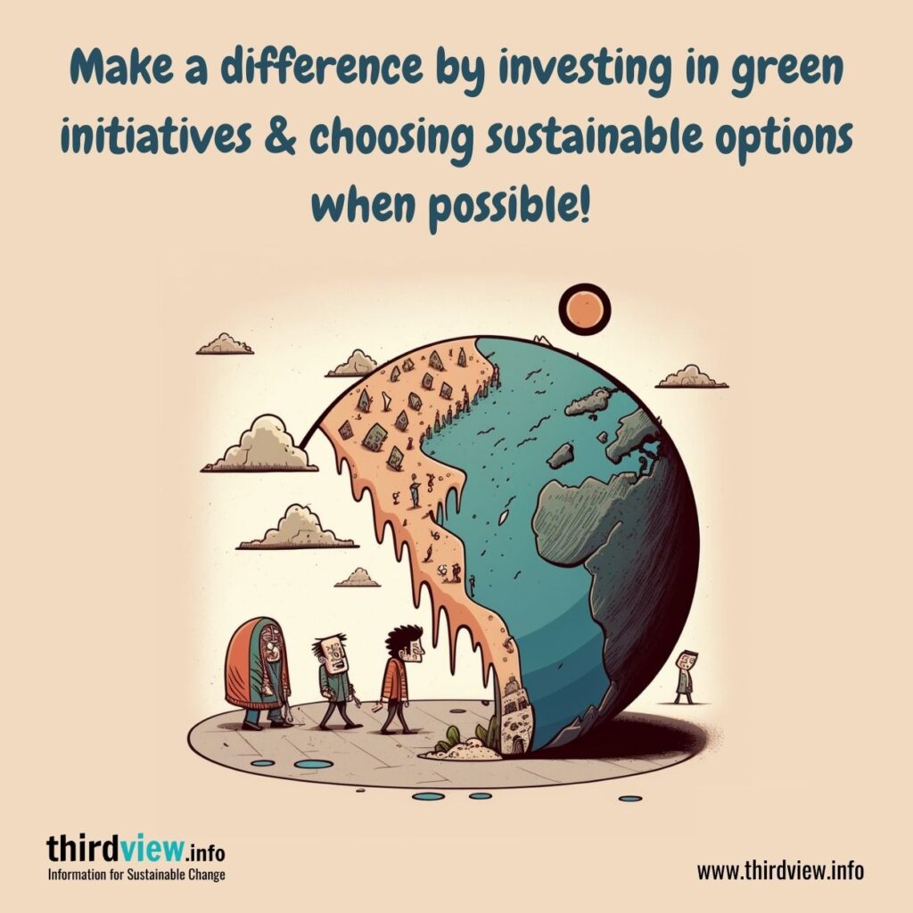 Investing in green initiatives