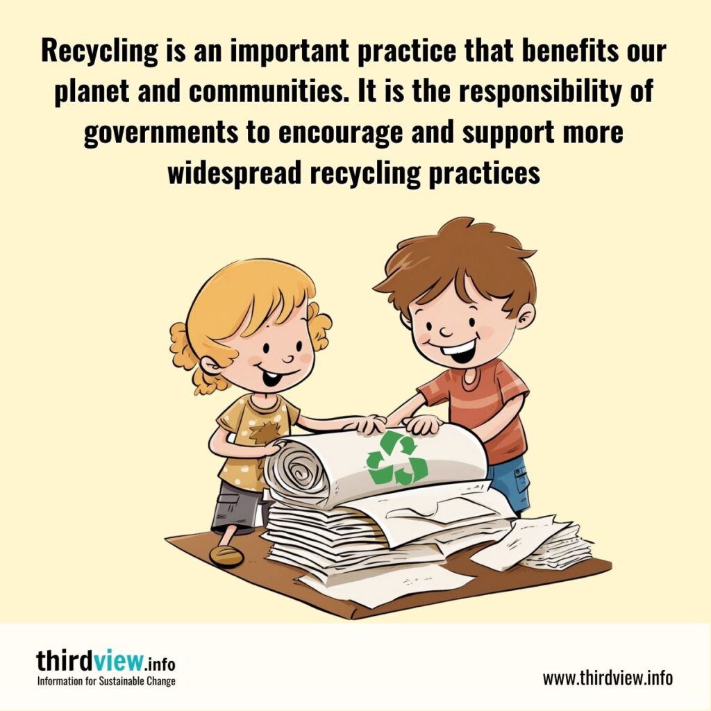 How Governments Can Support and Encourage Recycling Practices