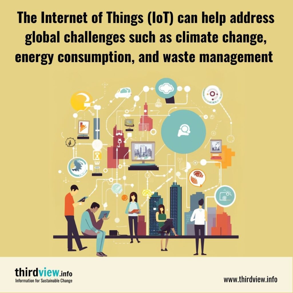 The Internet of Things and Sustainable Development Goals