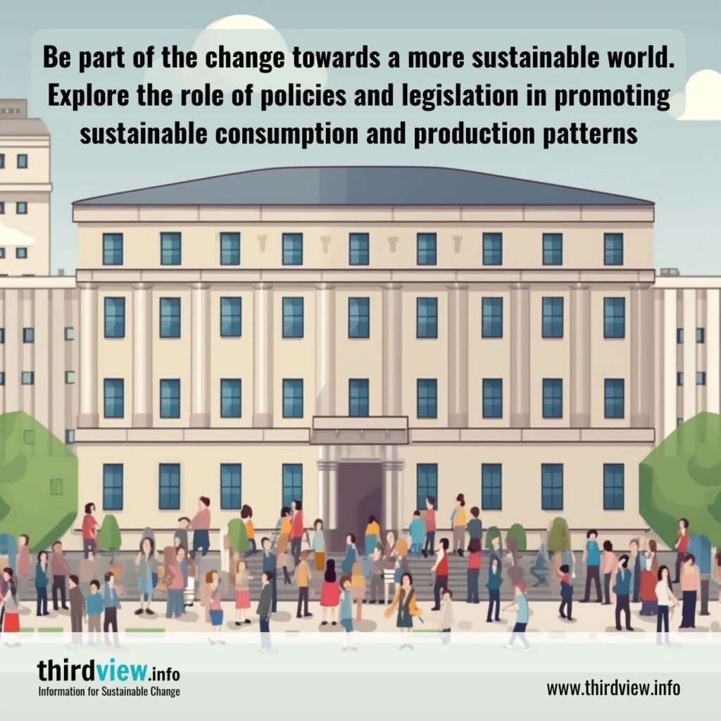 Be part of the change towards a more sustainable world