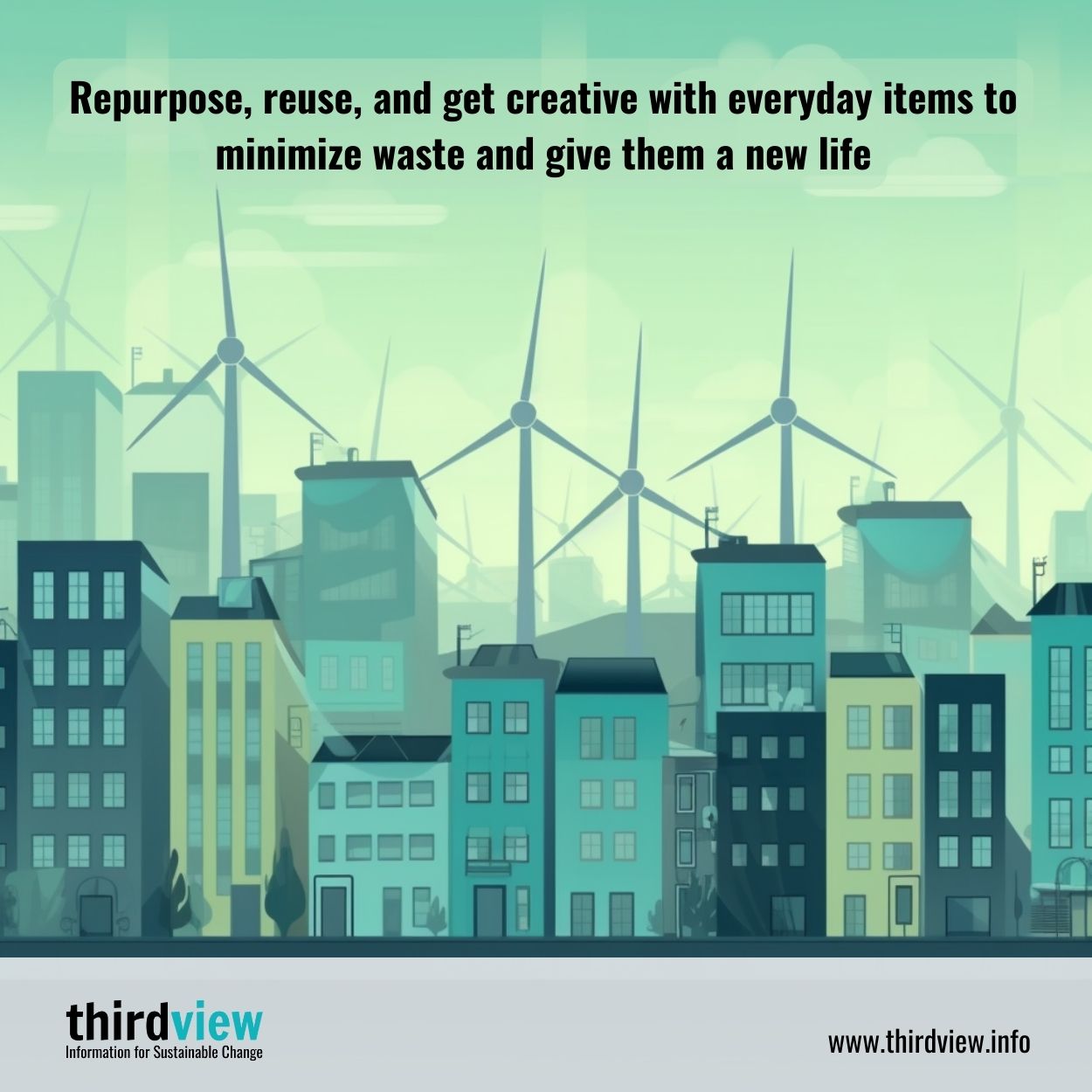 Repurpose, reuse, and get creative with everyday items to minimize waste and give them a new life.